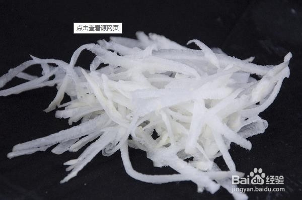凉拌萝卜丝的做法