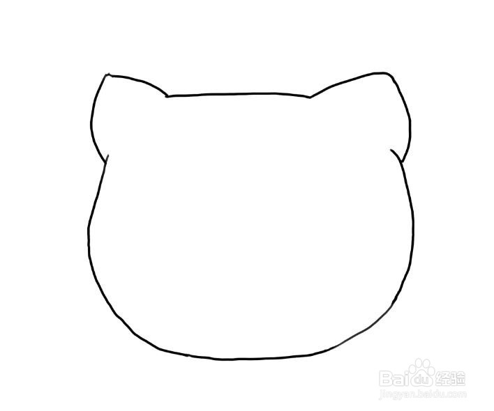 简笔画怎么画卡通猫