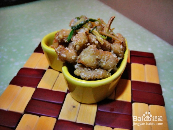 如何做酥炸鸡丁?