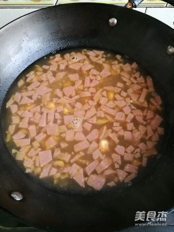 番茄鸡蛋面的做法