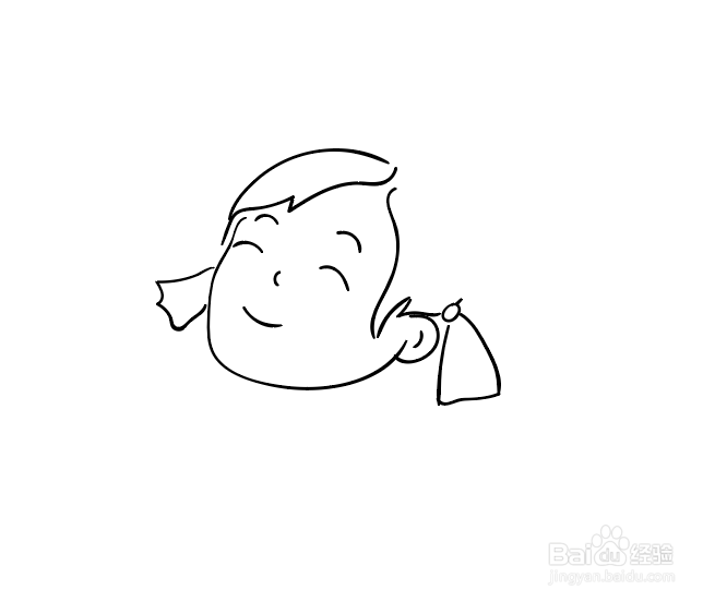 中国梦主题简笔画