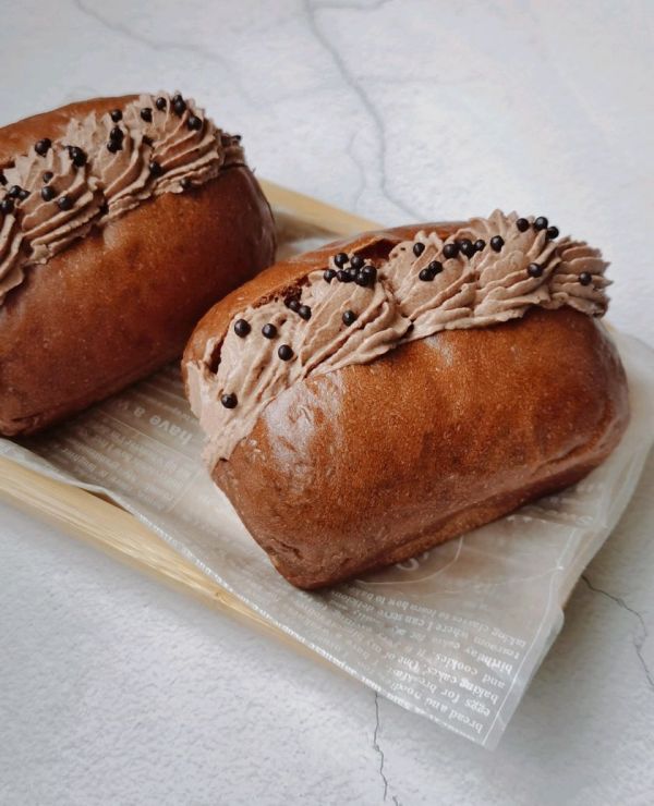 巧克力奶油小面包