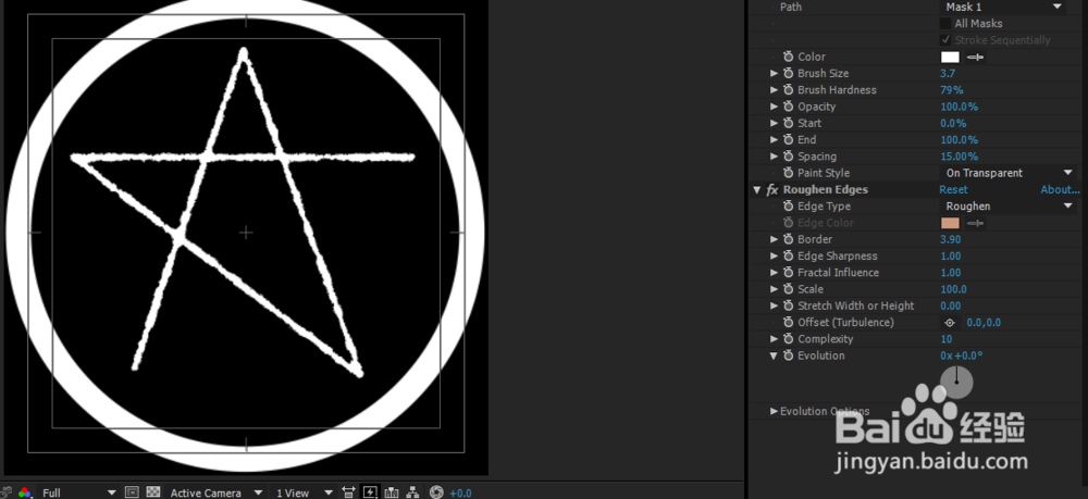 用AE制作一个魔法阵的logo