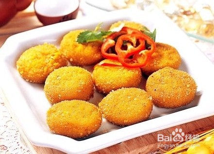 南瓜圆子的做法