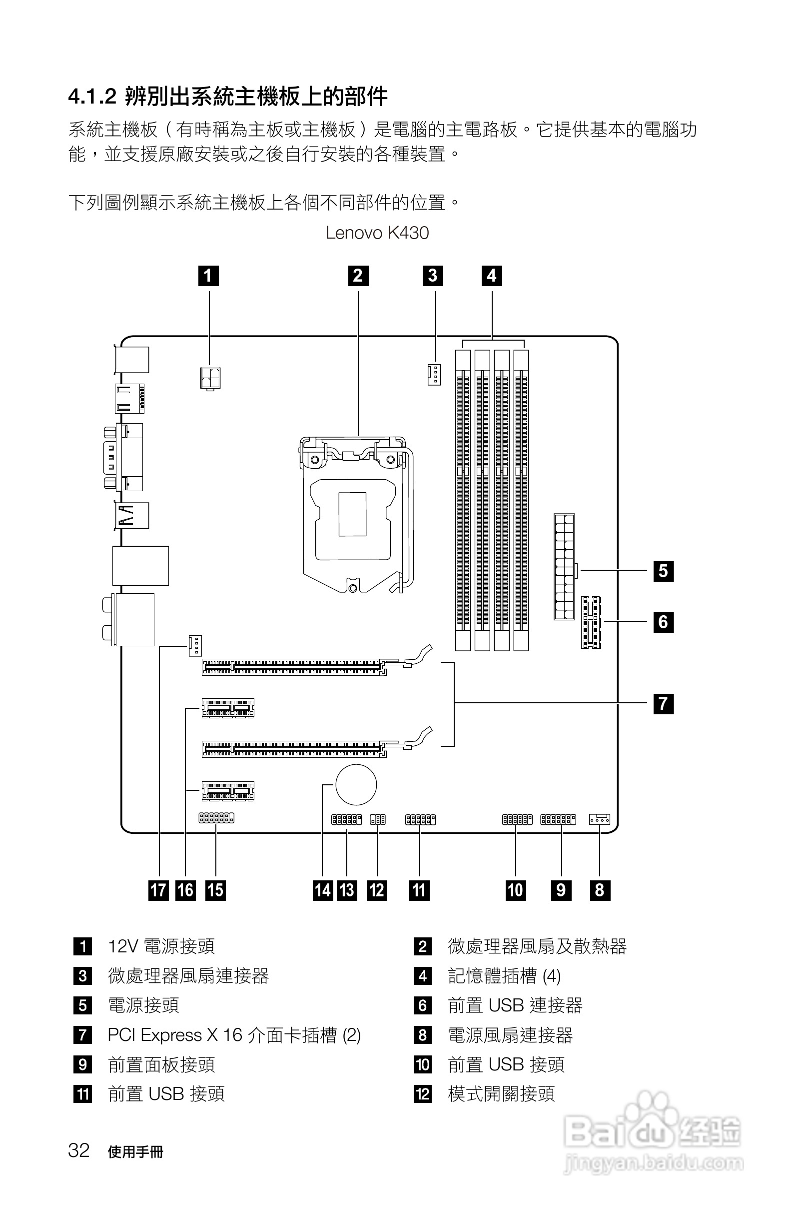 联想Lenovo Ideacentre K430笔记本电脑说明书:[4]