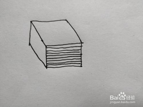 用简笔画怎么画一本小册子?