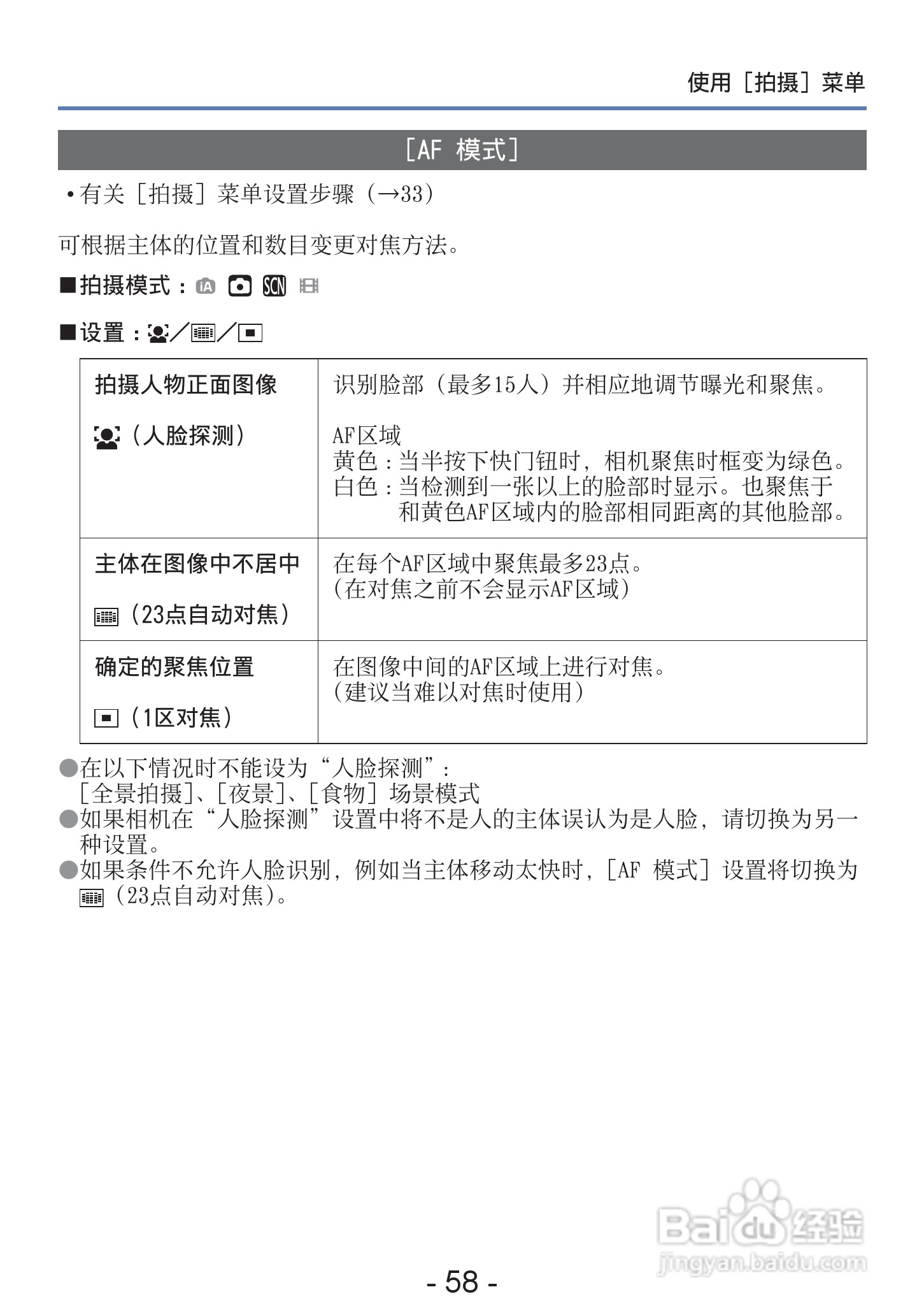 松下DMC-S2数码相机使用说明书:[6]