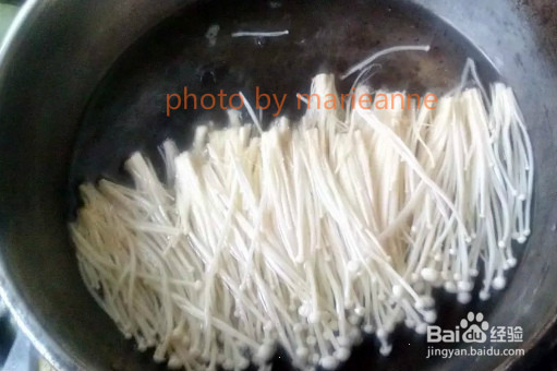 凉拌金针菇的做法