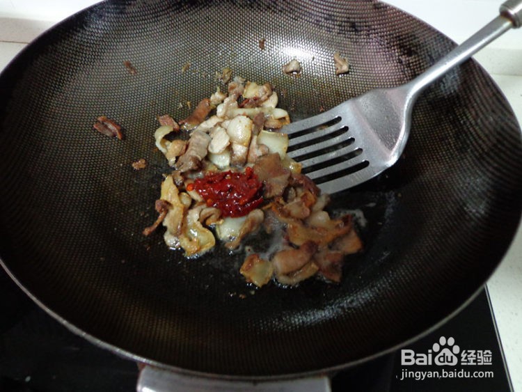 农家小炒肉的做法