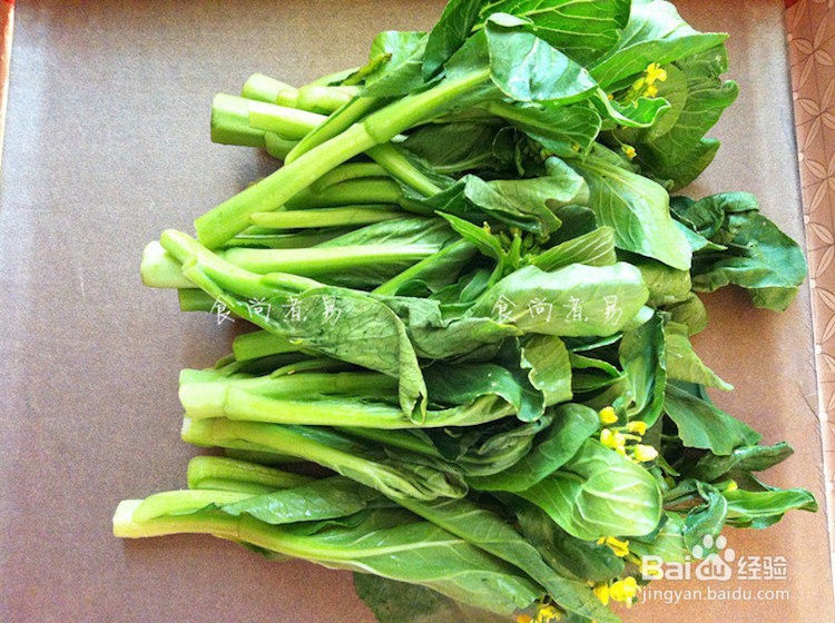 蒜蓉菜心怎么做