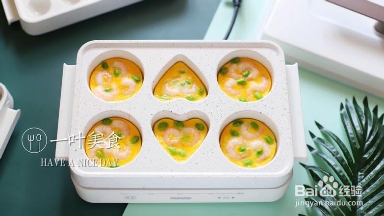 虾仁毛豆煎蛋