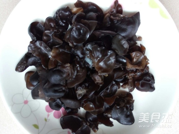 平菇木耳拌豆角
