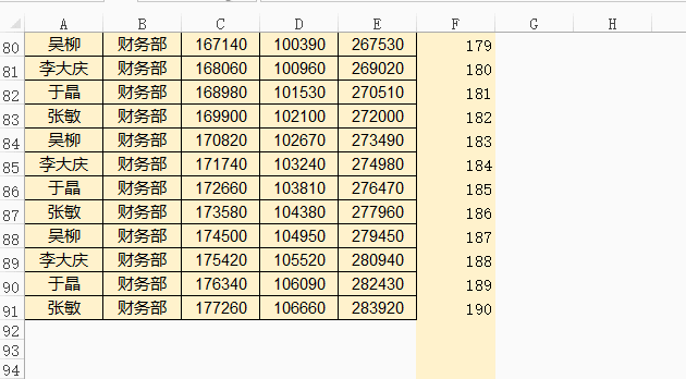 工资条的新做法，中间可以隔空，三步搞定！