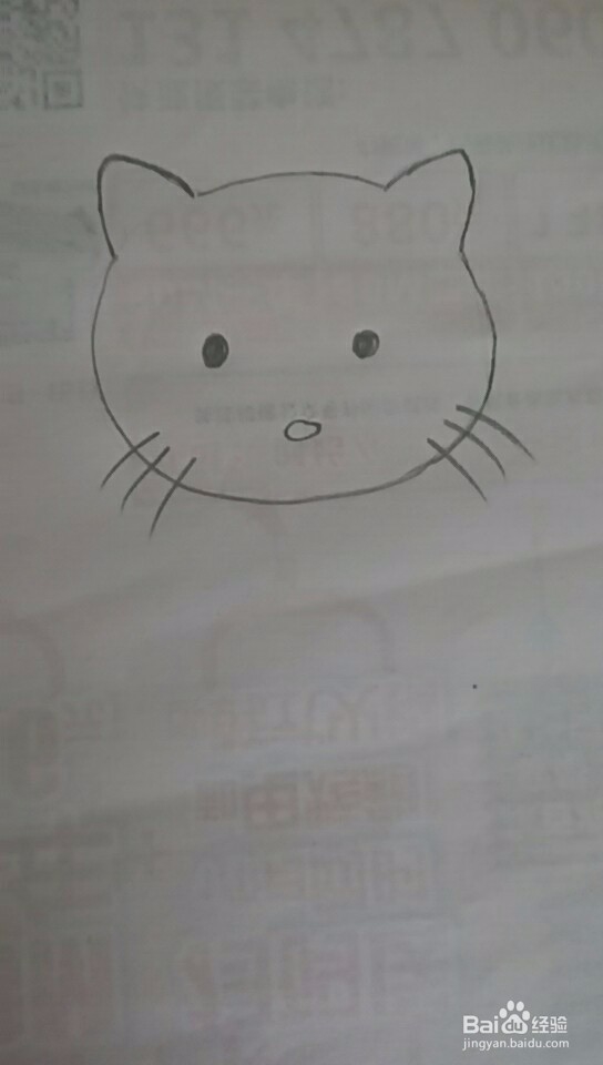 多妈简笔画凯蒂猫的画法