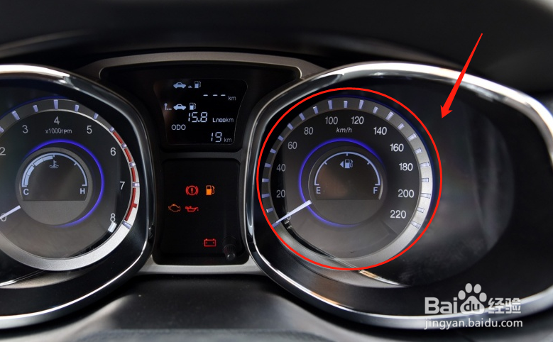 江淮瑞风S5汽车仪表参数怎么看