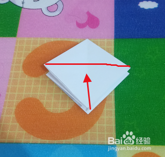 手工折纸之超级玛丽帽子的折法