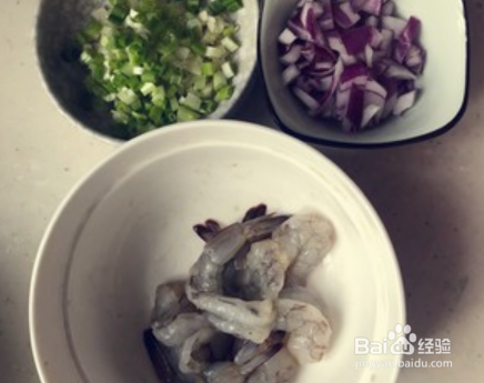 虾仁面的简单做法