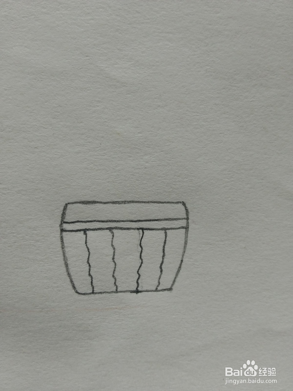 简笔画——怎么画多肉盆栽