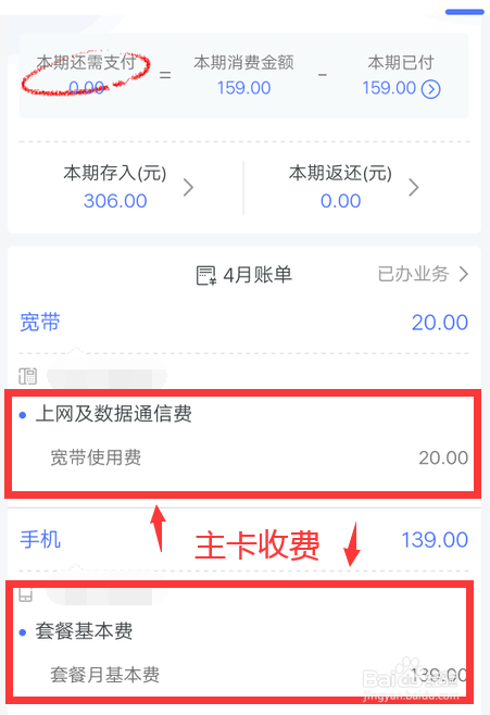 电信主卡副卡电话费是怎么算的