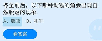 蚂蚁庄园23年12月22日今日最新答案是什么呢