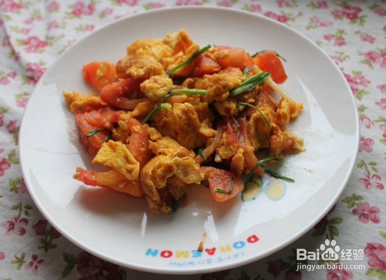 蕃茄炒鸡蛋(最最简单的家常菜)