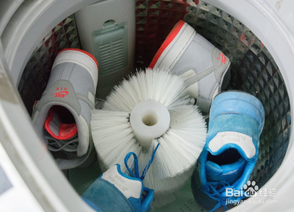 洗鞋机怎么放鞋示意图图片