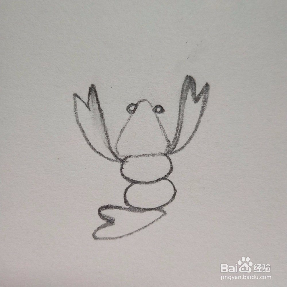 这样画大虾真简单
