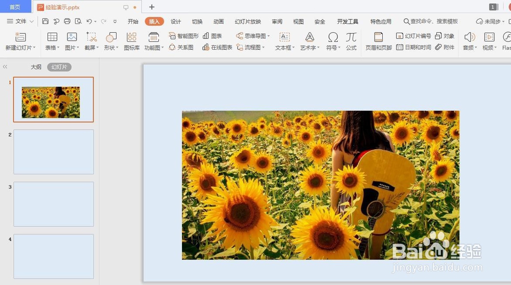ppt中怎么裁剪图片