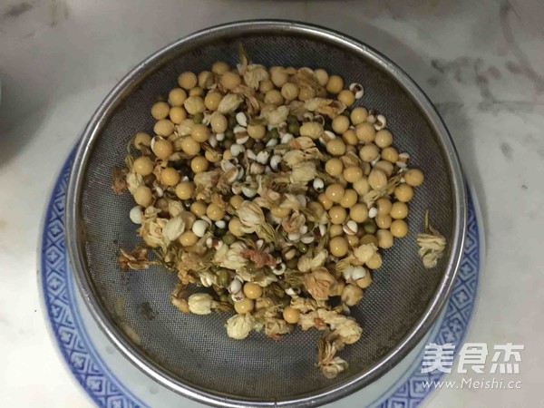 茉莉绿豆浆的做法