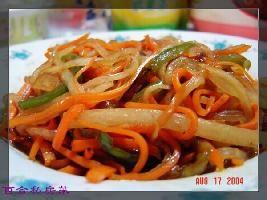 素菜系列[44]素三丝