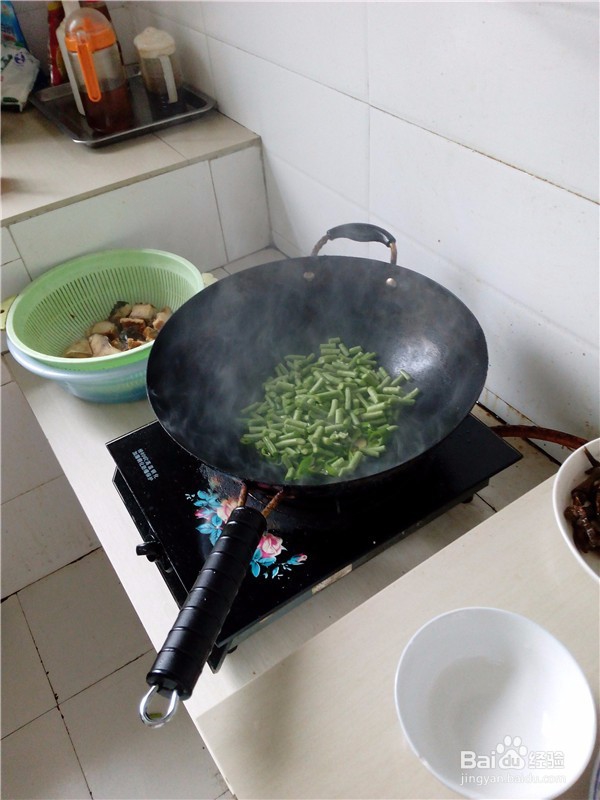 清炒豇豆(偷懒就做这个菜)