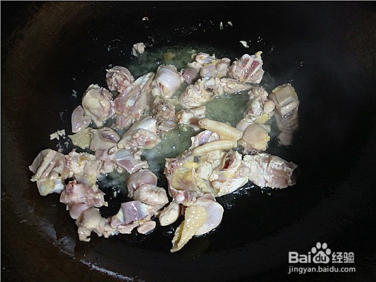 农家香菇炖鸡的做法