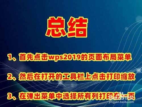WPS表格如何实现缩放打印
