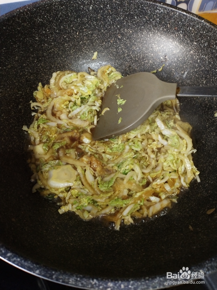 诱惑味蕾的白菜丝