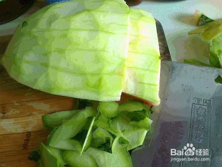西瓜皮肉质为什么不要丢弃