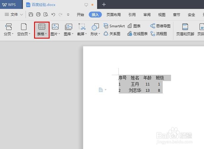 wps怎么把文字变成表格