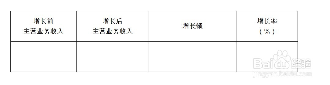 主营业务收入增长率怎么算