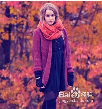 围巾怎么系才漂亮