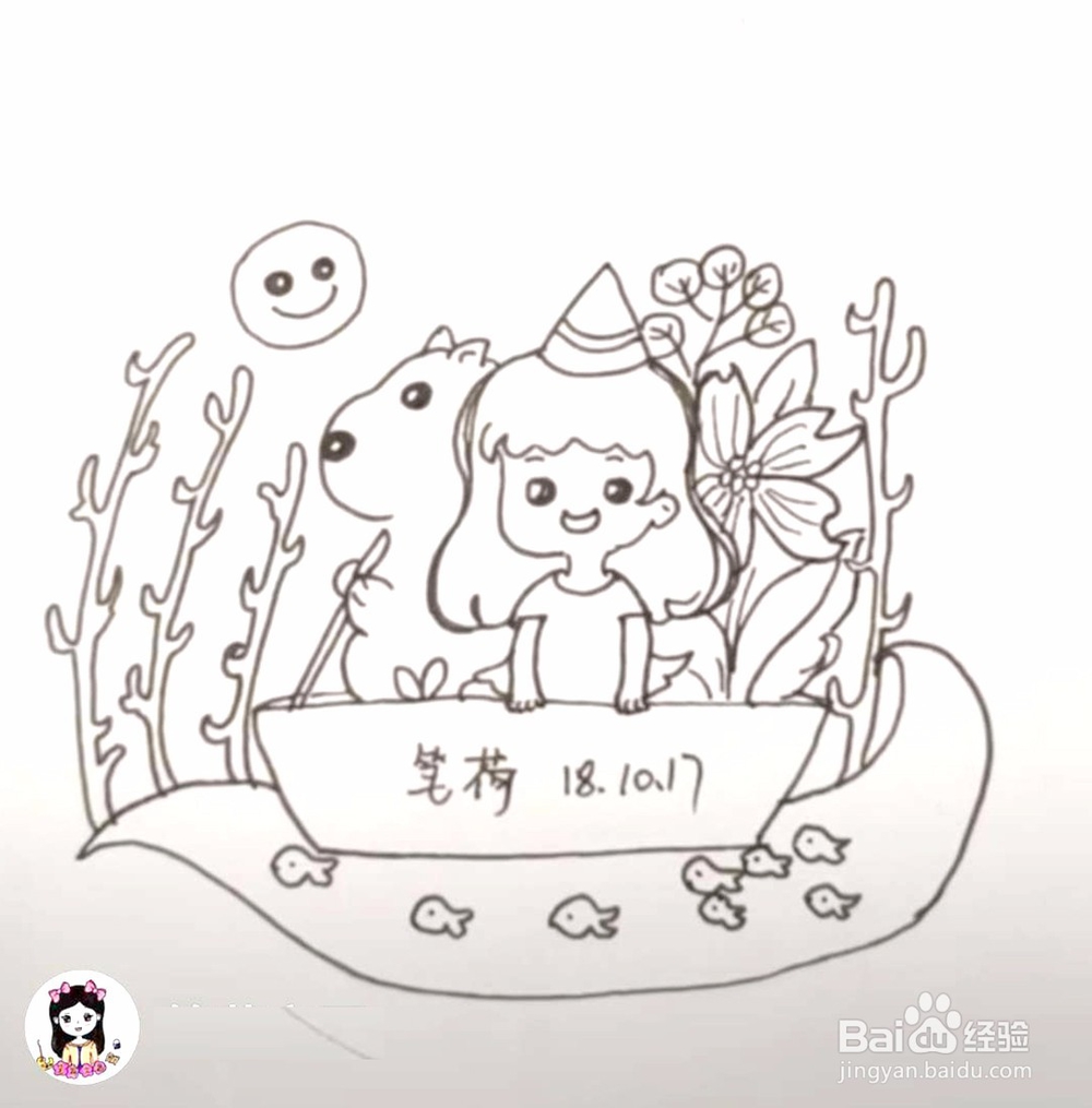 学画画怎样练习画线稿
