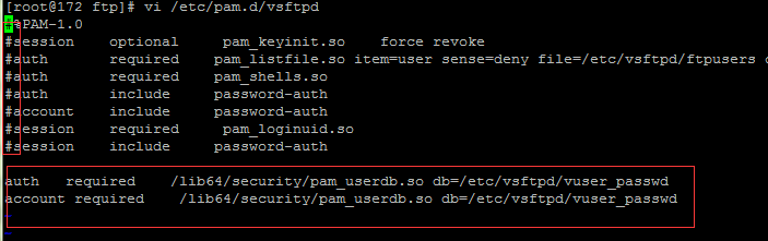CentOS中vsftpd安装与配置