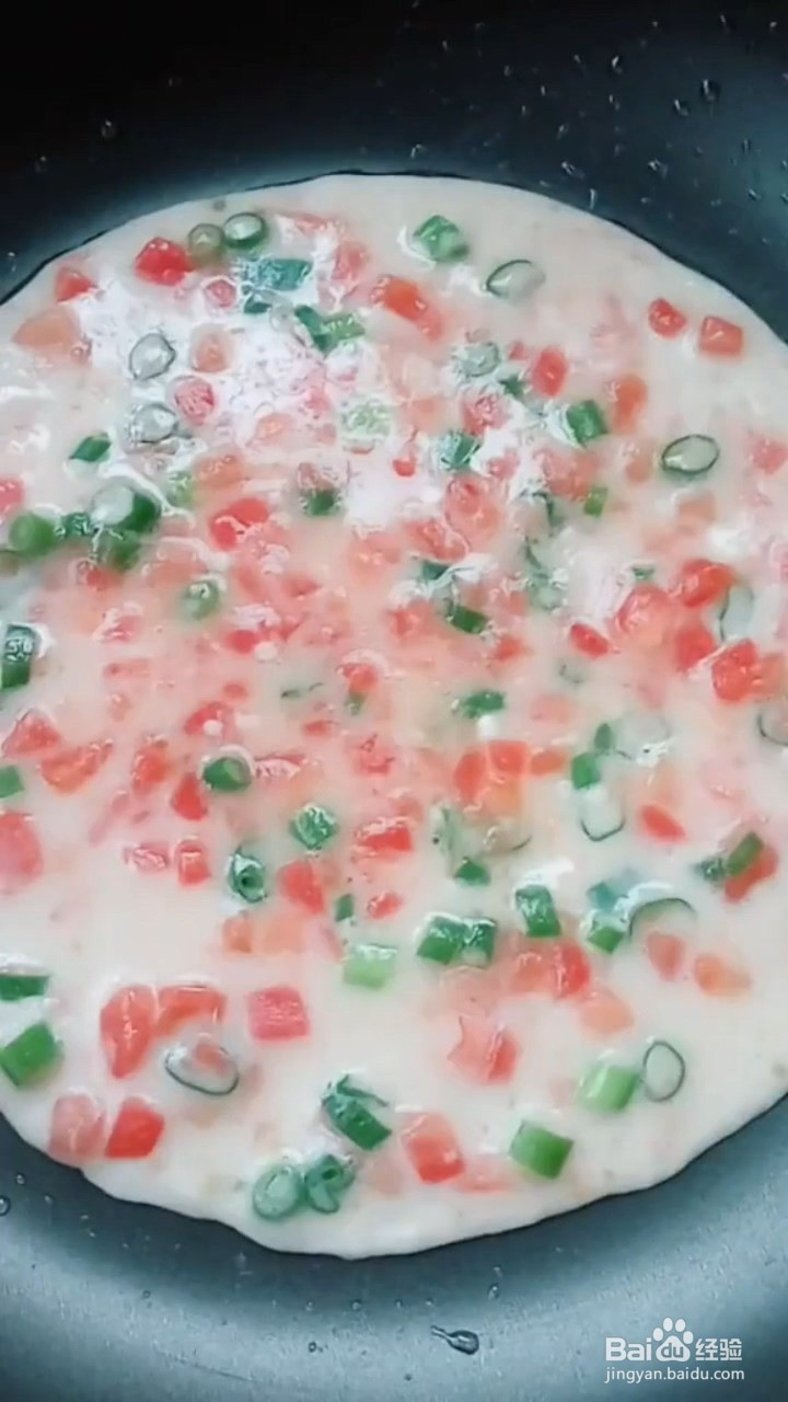 如何制作西红柿面饼卷