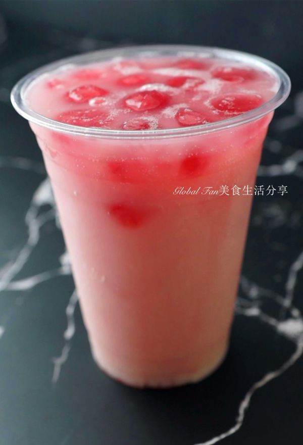 蔓越莓气泡养乐多