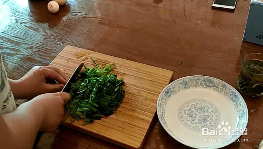 菠菜鸡蛋,做出不一样的味道