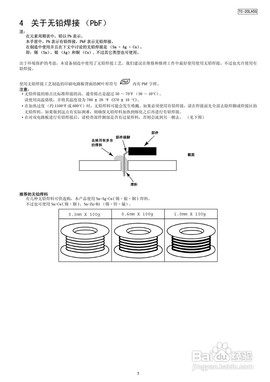 松下TC-20LA5G液晶彩电使用说明书:[1]
