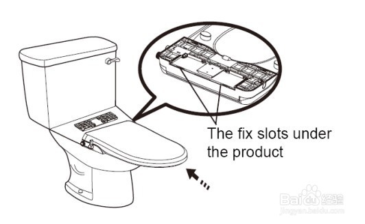 智能马桶盖卫洗丽的安装方法