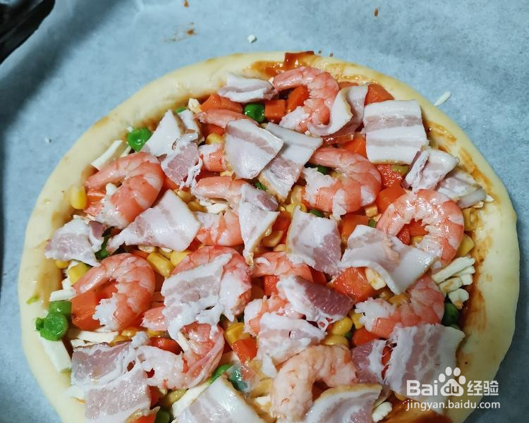 简化家常披萨9寸的做法