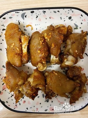 蒜香烤猪蹄~软糯鲜香完爆夜市~待客超有面儿
