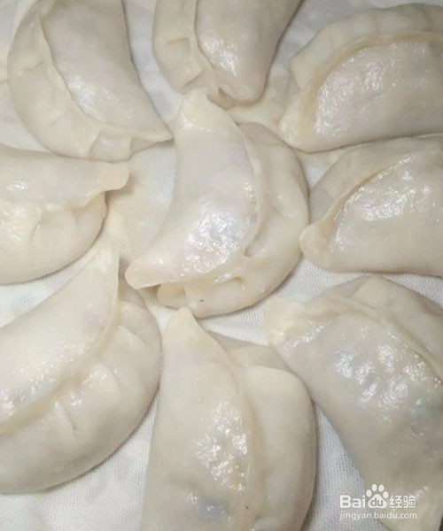 香菇馅儿滴烫面蒸饺