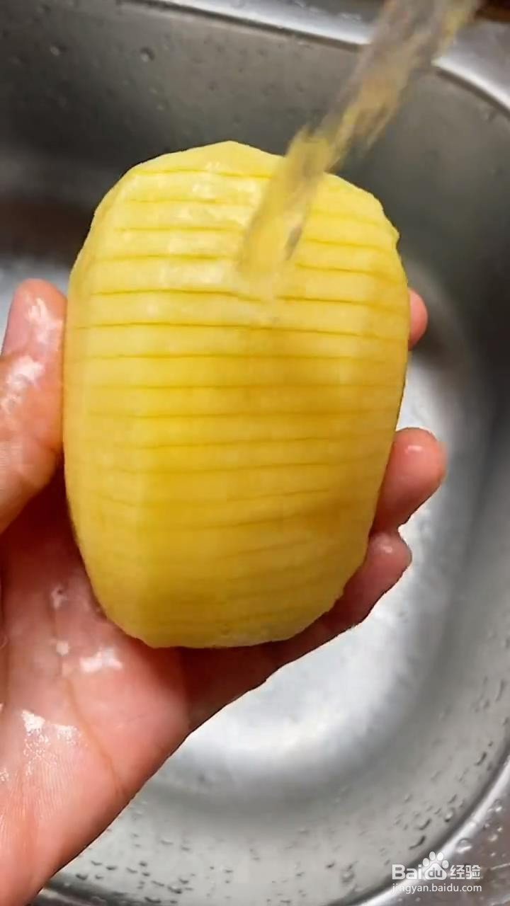 风琴土豆的制作方法