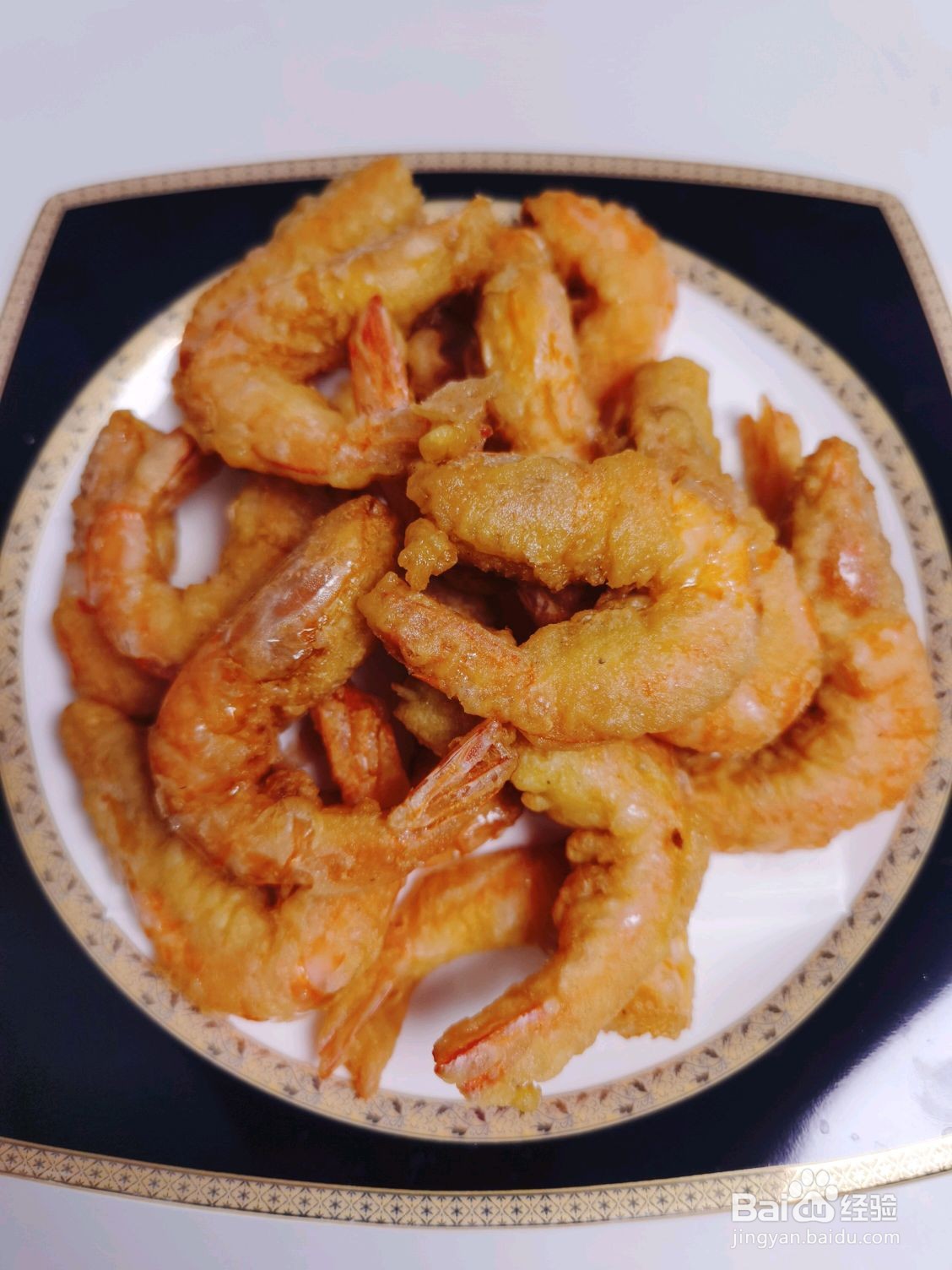 油炸大虾的做法